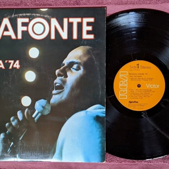 20% OFF Vintage Harry Belafonte Vinyl LP – Belafonte Canada ’74 - Picture 3 of 6
